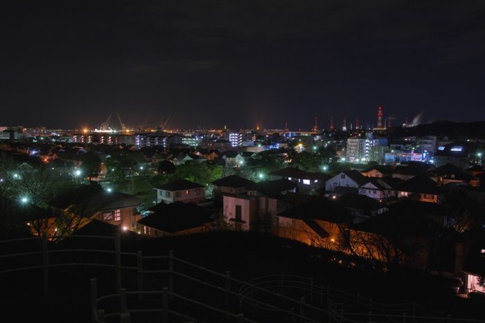 橫濱夜景本牧山頂公園