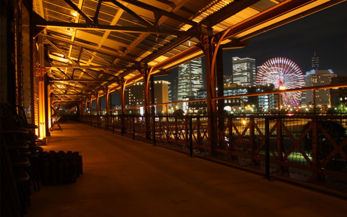 橫濱夜景橫濱紅磚倉庫