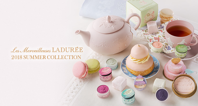 日本LADURÉE甜蜜新作彩妝第一彈「與好友們的午餐時光」數量限定開賣