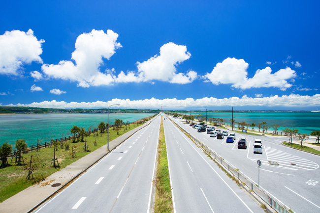 海中道路