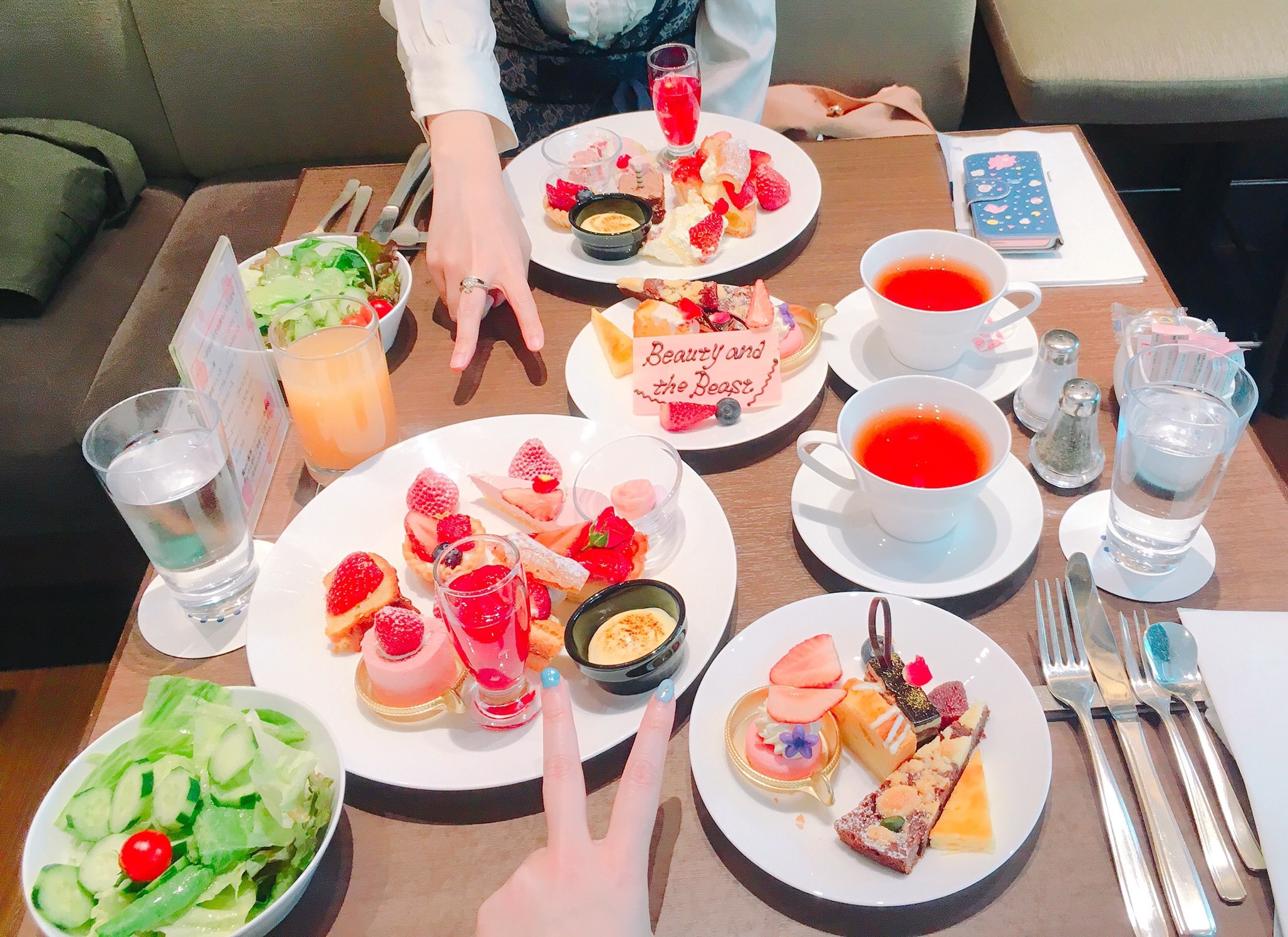 迪士尼美女與野獸下午茶吃到飽體驗文!東京京王PLAZA HOTEL期間限定開催中
