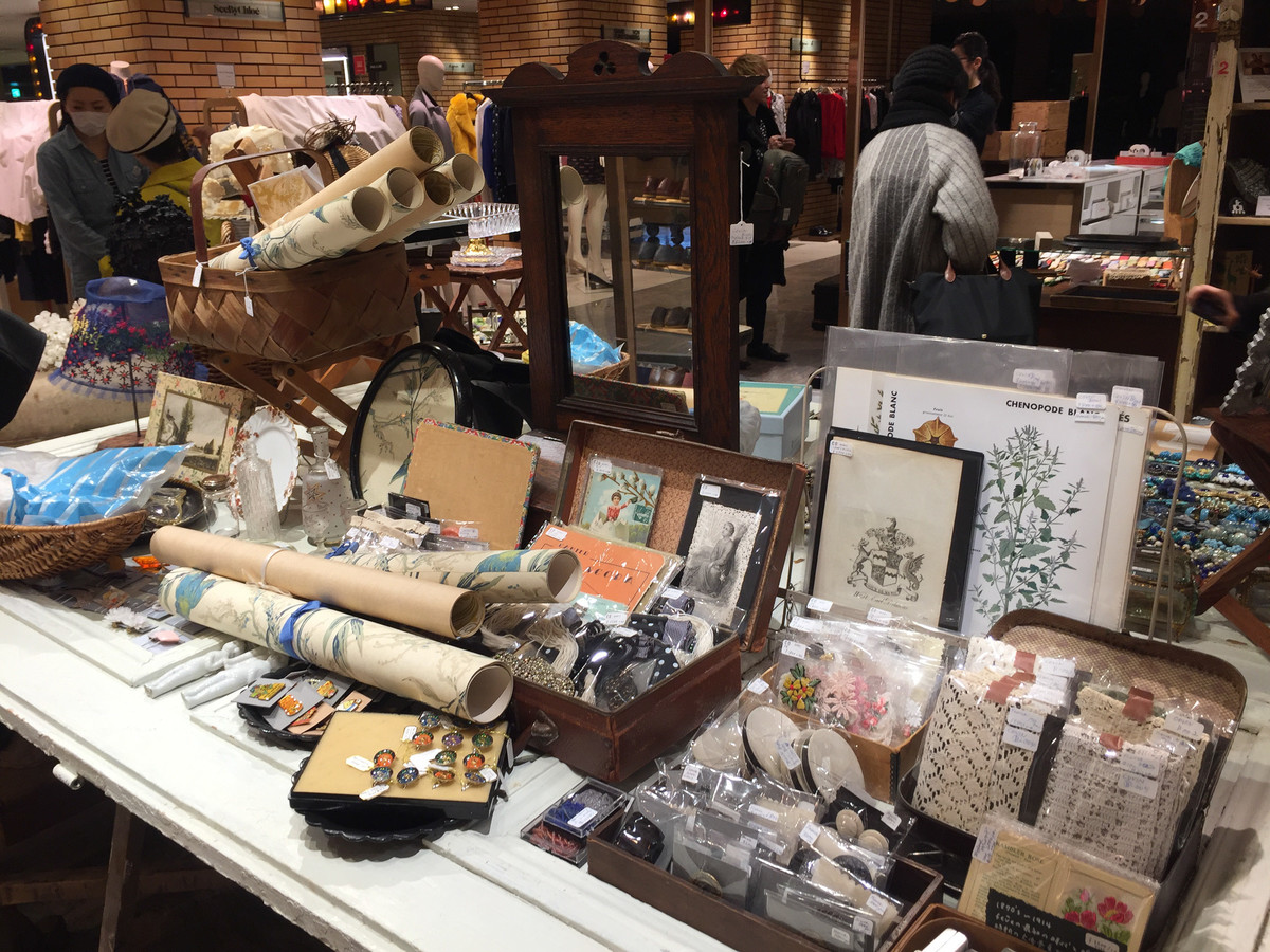 赤坂蚤之市×新宿伊勢丹限定登場,古董雜貨飾品的創作天堂