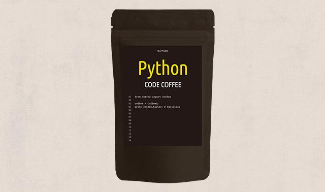 CODE COFFEE程式語言咖啡豆Python語言包裝