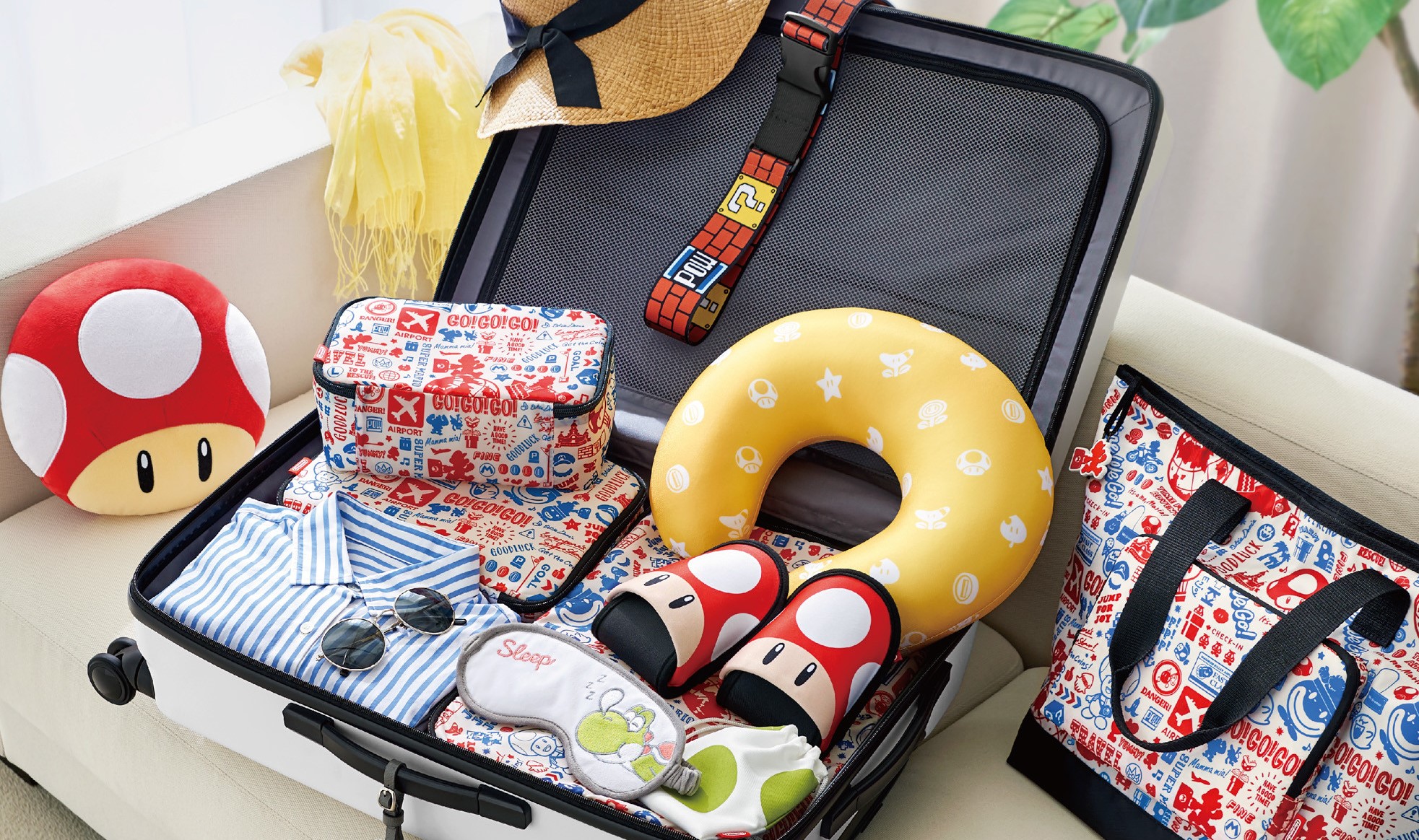 日本任天堂「超級瑪利歐」旅行用週邊商品2018期間限定火熱開賣!