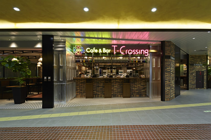 ECHIKA永田町站站內地下街T-Crossing咖啡店大阪人氣伴手禮呼吸巧克力販賣店舖