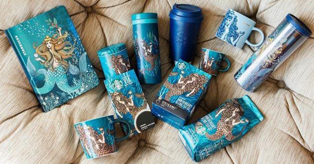 2018年日本星巴克秋季美人魚系列商品新上市