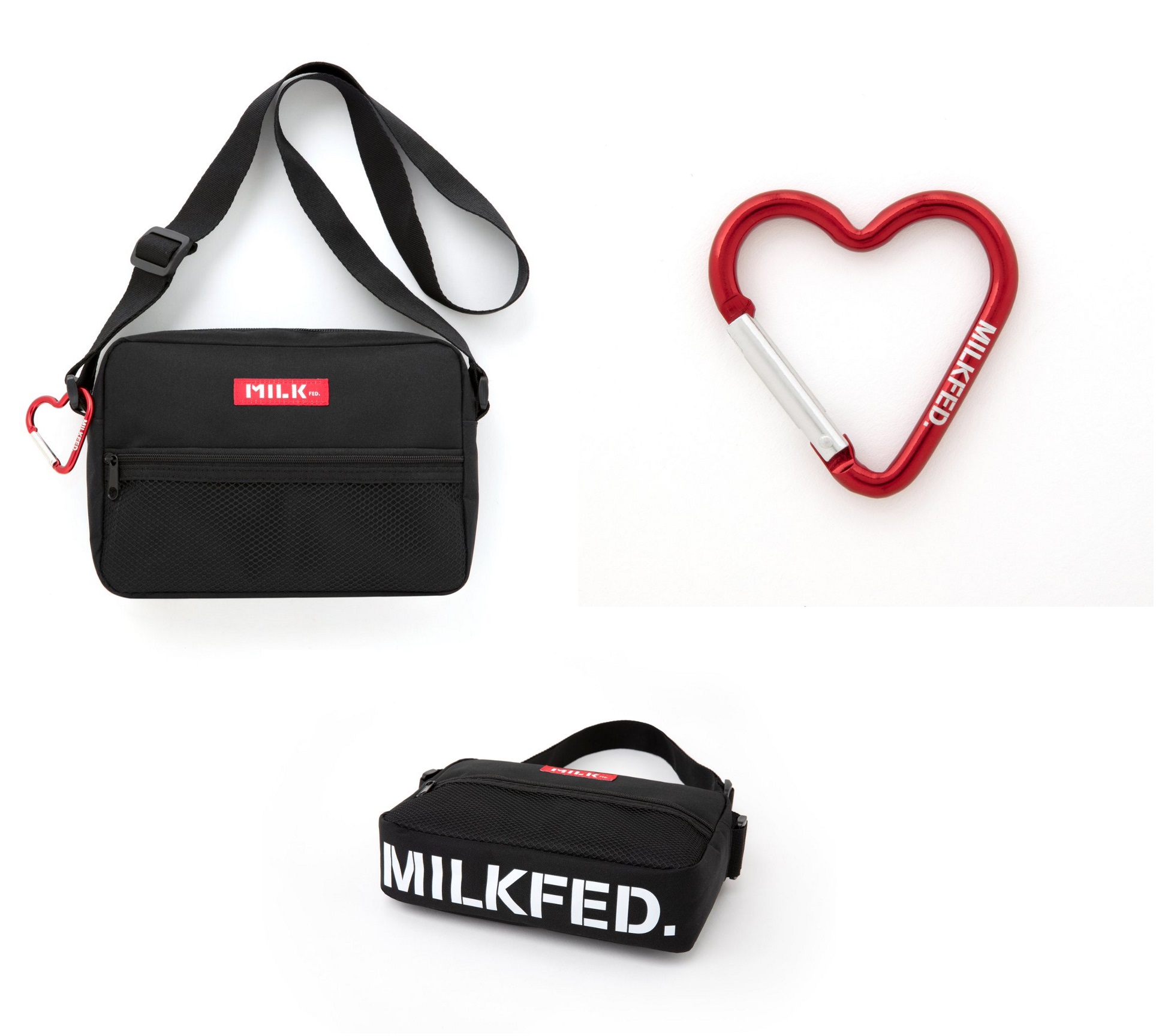 MILKFED.特製小包(附愛心扣)