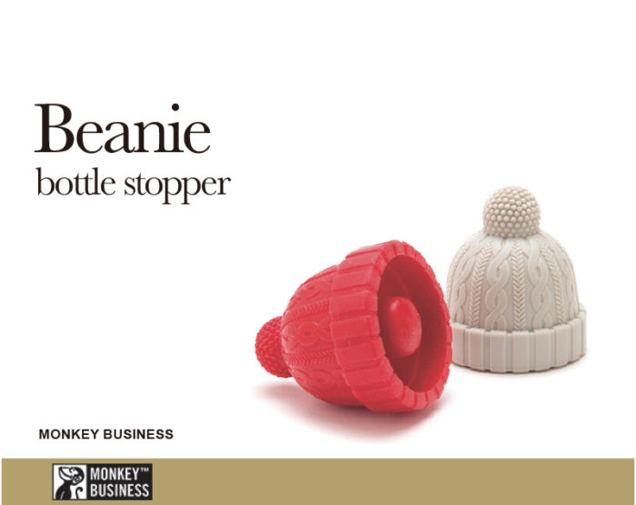 Beanie bottle stopper 毛帽瓶塞