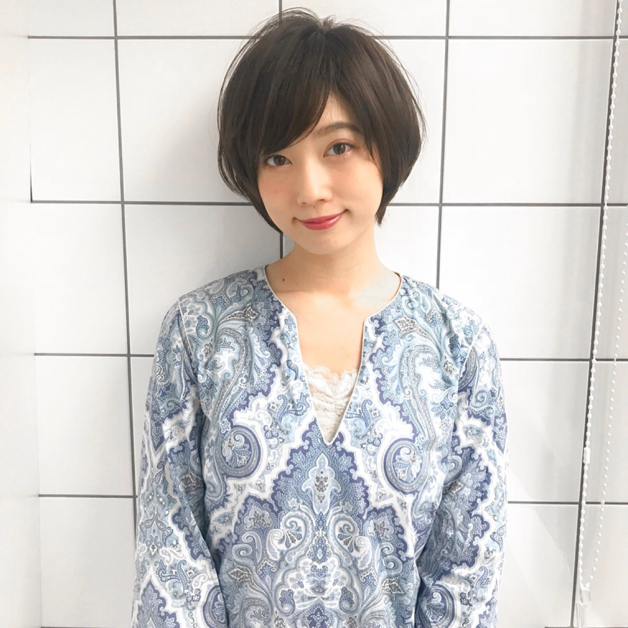 ナチュラルな美しさを生み出すブラウンショート♪ knot 表参道
