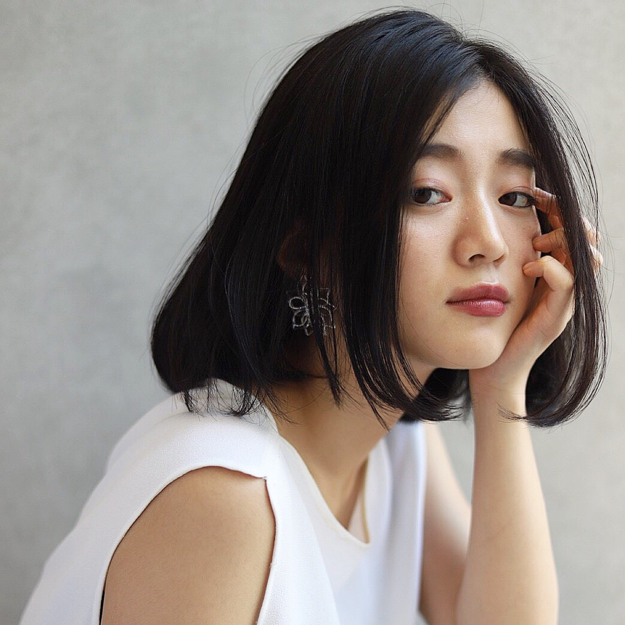 知的で大人っぽく見せてくれるセンターパート! 銀座メンズ美容師 小金丸大河