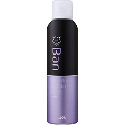 lion ban nanoion deodorant powder spray 止汗噴霧