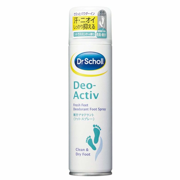 Dr. scholl deo-activ足部止汗噴霧