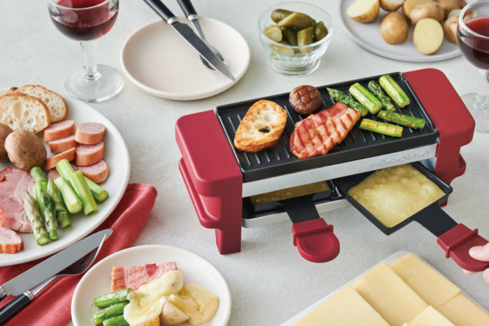 recolte 麗克特 Raclette and Fondue Maker Melt 拉可雷特起士鍋巧克力鍋使用範例