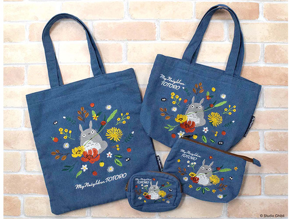 吉卜力橡子共和國「龍貓」刺繡牛仔布系列商品新上市