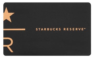 日本星巴克隨行卡STARBUCKS RESERVE® 門市限定卡