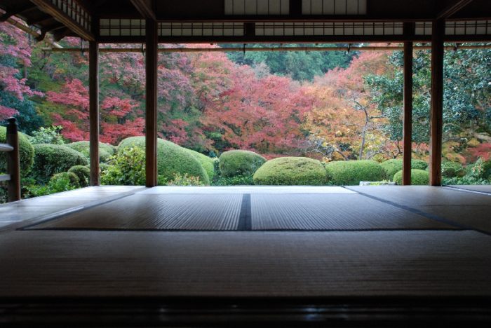 京都賞楓一日散策散步路線詩仙堂庭園秋景