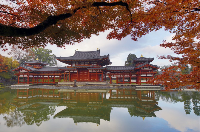 关西攻略红叶景点20选_京都平等院