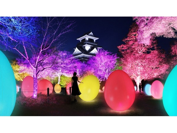日本的三大夜城「高知城」大變身為光之藝術空間!