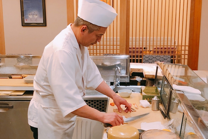 東京壽司鮨江戶時代-店主料理姿