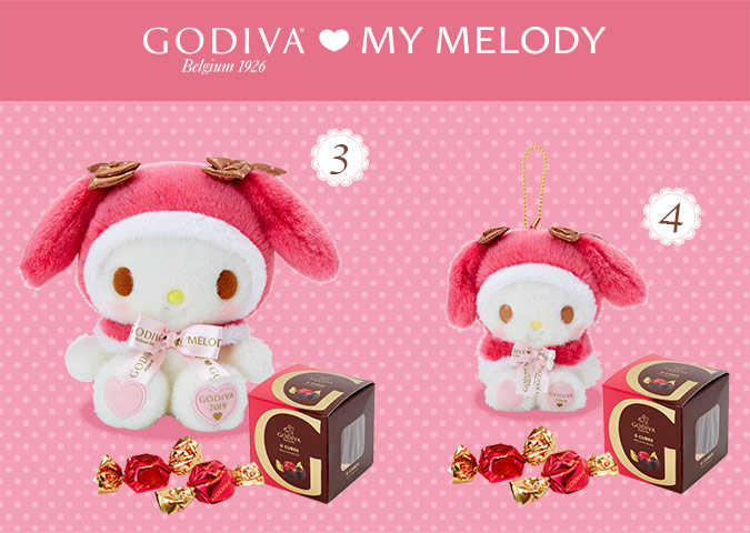 GODIVA & MY MELODY　巧克力禮盒