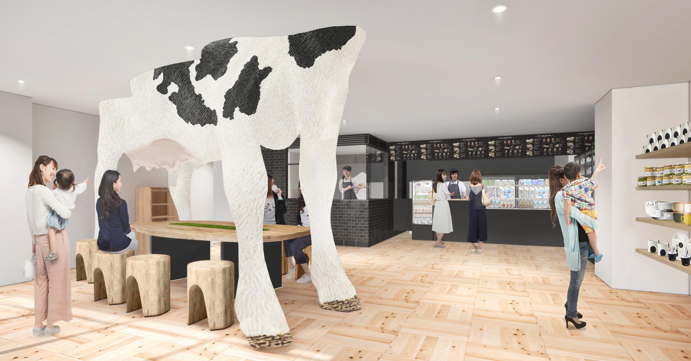 自由之丘咖啡廳「MILKLAND HOKKAIDO → TOKYO」開幕!東京也喝的到北海道直送美味鮮奶