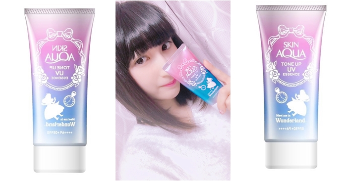 日本必買藥妝 曼秀雷敦SKIN AQUA水感防曬乳愛麗絲限定款 自拍必備