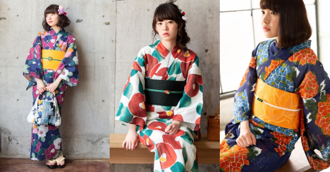 2019年浴衣新登場 京都KIMONOMACHI和風花卉美麗又可愛
