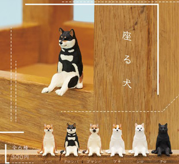 日本最新狗狗&貓咪扭蛋5選 這坐著的根本是人吧!