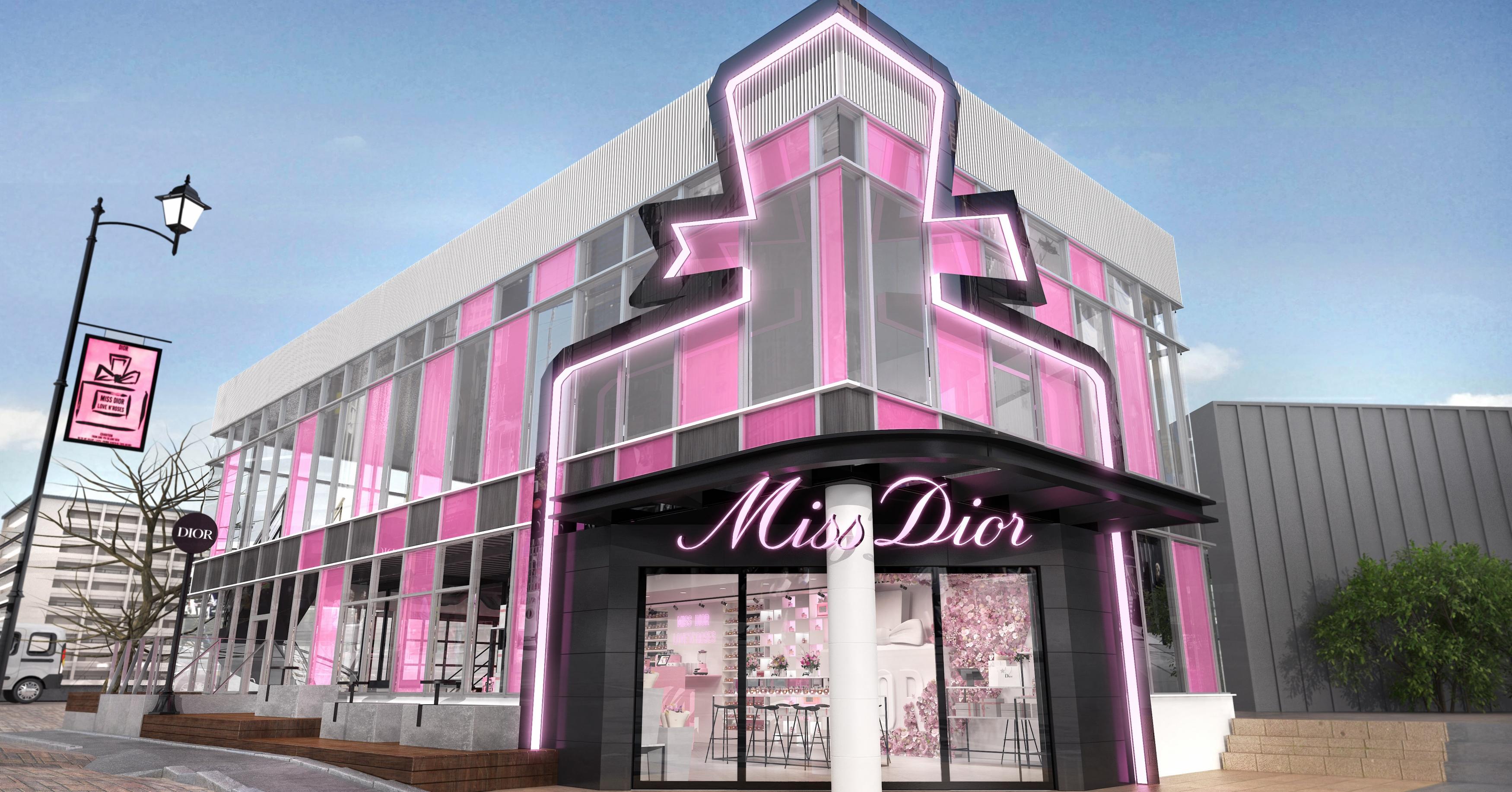 到表參道體驗愛的香氣「MISS DIOR展覽會」 還有限定粉紅Café