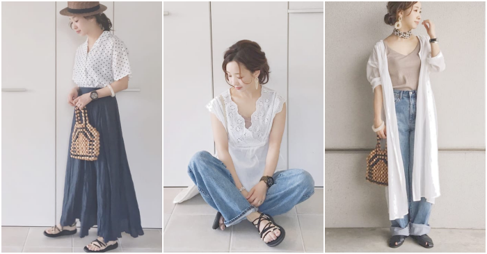初夏白色單品特集!搭配 GU&UNIQLO 打造8款成熟休閒穿搭