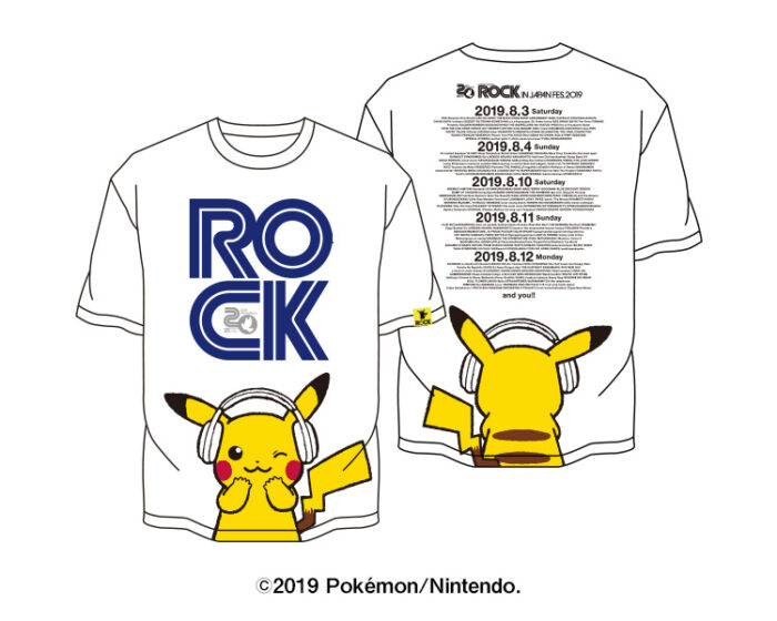 ROCK IN JAPAN 2019皮卡丘