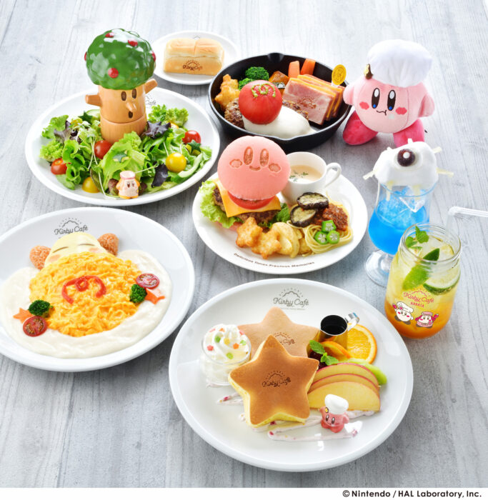 KIRBY CAFÉ 博多餐點