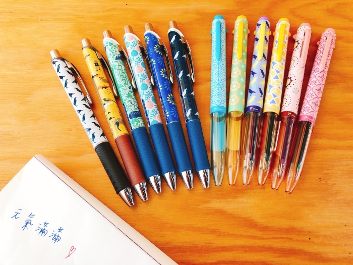 Pentel 花草系及印花樂聯名文具登場!還有機會抽Canon iNSPiC隨身印貼紙機喔!