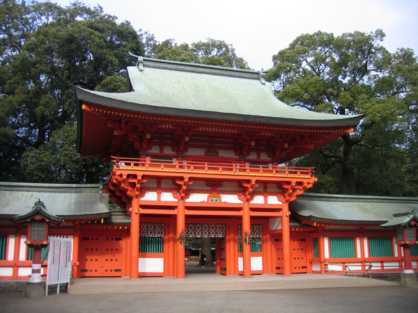 武藏ㄧ宮冰川神社