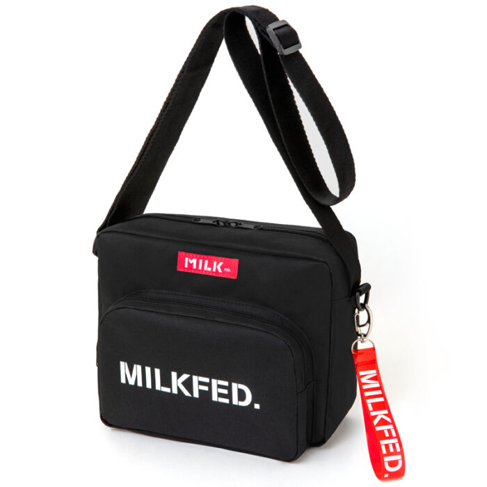 MILKFED.雙LOGO斜背包