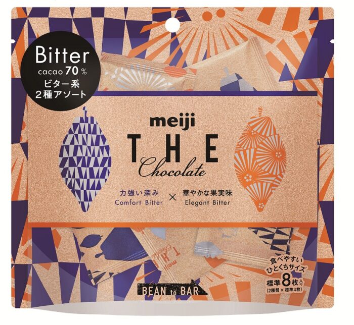 meji_the chocolate_明治巧克力_bitter_微苦系列_綜合口味小包裝