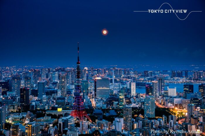 六本木TOKYO CITY VIEW賞月