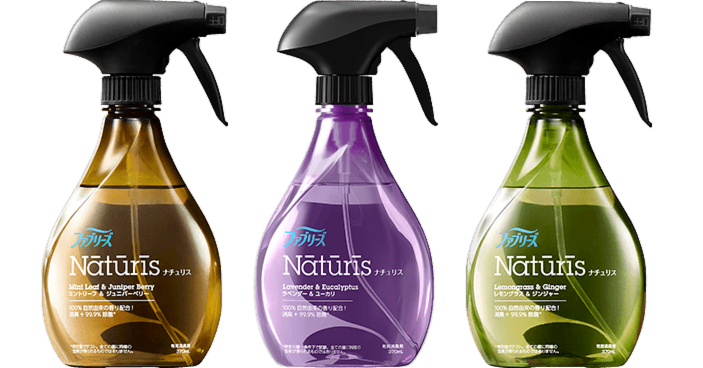 日本風倍清「Febreze Naturis」天然芳香除菌噴霧為家中更添優雅氣息