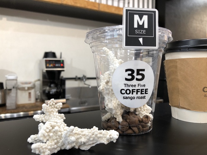 沖繩限定「35 COFFEE」 一起來喝咖啡拯救珊瑚