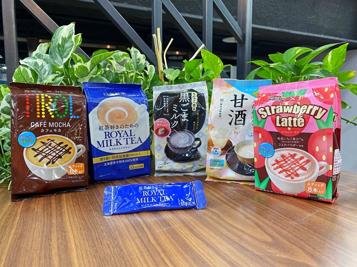 日東紅茶冬季系列,最夯日式黑芝麻牛奶、七穀麴入甘酒甜入心頭!