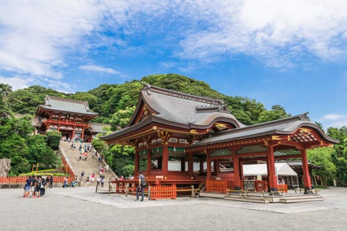 鎌倉車站週邊一日散步路線_鶴岡八幡宮