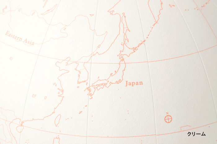PLOTTER地球儀_橘色款