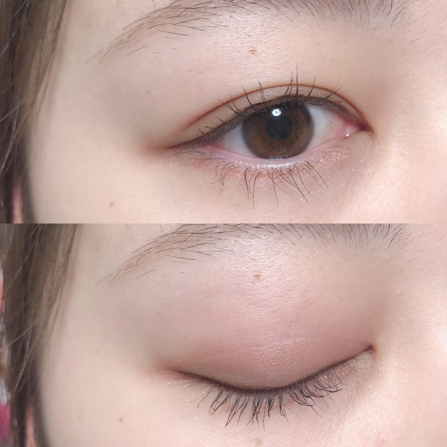 WHOMEE Mickey & Minnie 眼妝:眼影盤 believe in pink/多功能眼線筆 shell pink