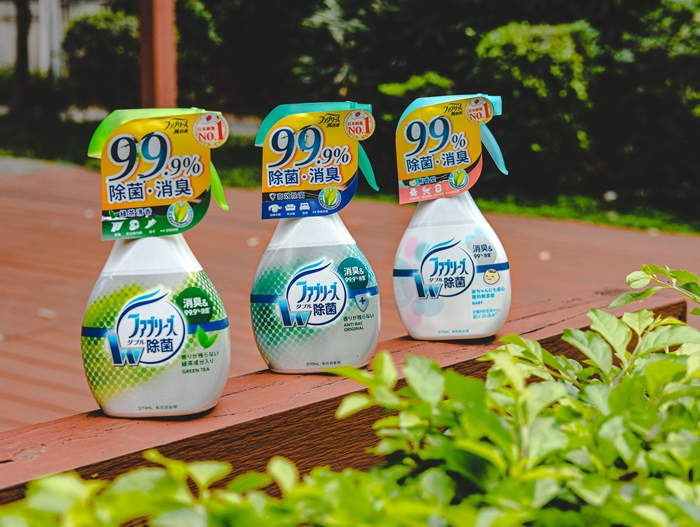 日本家庭必備除菌消臭噴霧「風倍清」 養成隨手噴好習慣告別異味與細菌