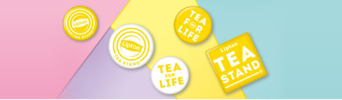 立頓紅茶 Lipton TEA STAND胸針