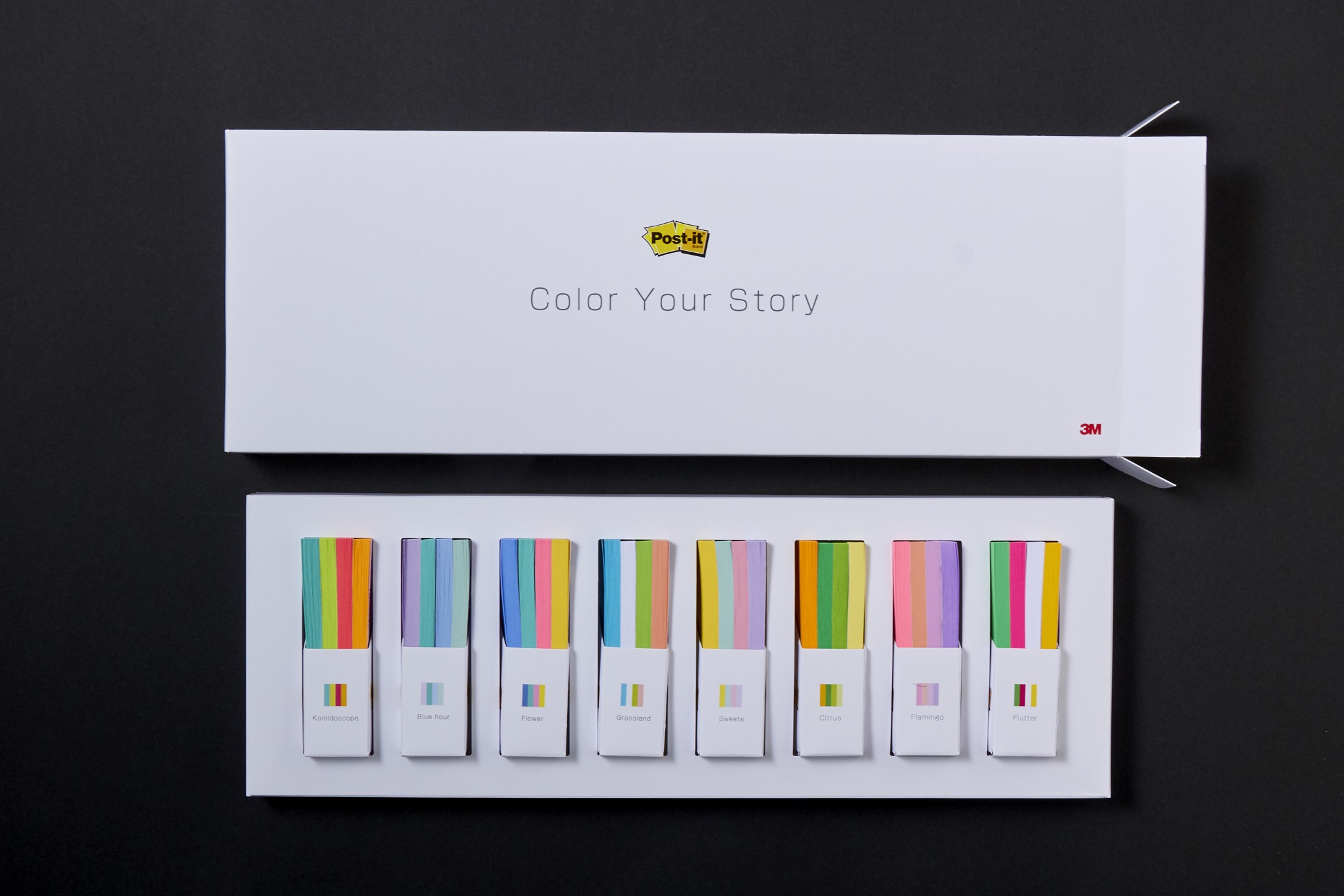 Post-it® 40週年紀念「Color Your Story」一次擁有全色便條紙
