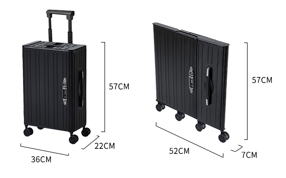 FREETRIP-薄型輕量行李箱-尺寸