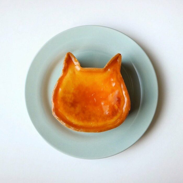 貓臉造型起司蛋糕