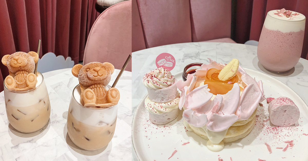 福岡第一鬆餅Café del SOL登台 高顏值夢幻舒芙蕾+隱藏版泡澡萌熊奶茶!夢幻下午茶提案加一