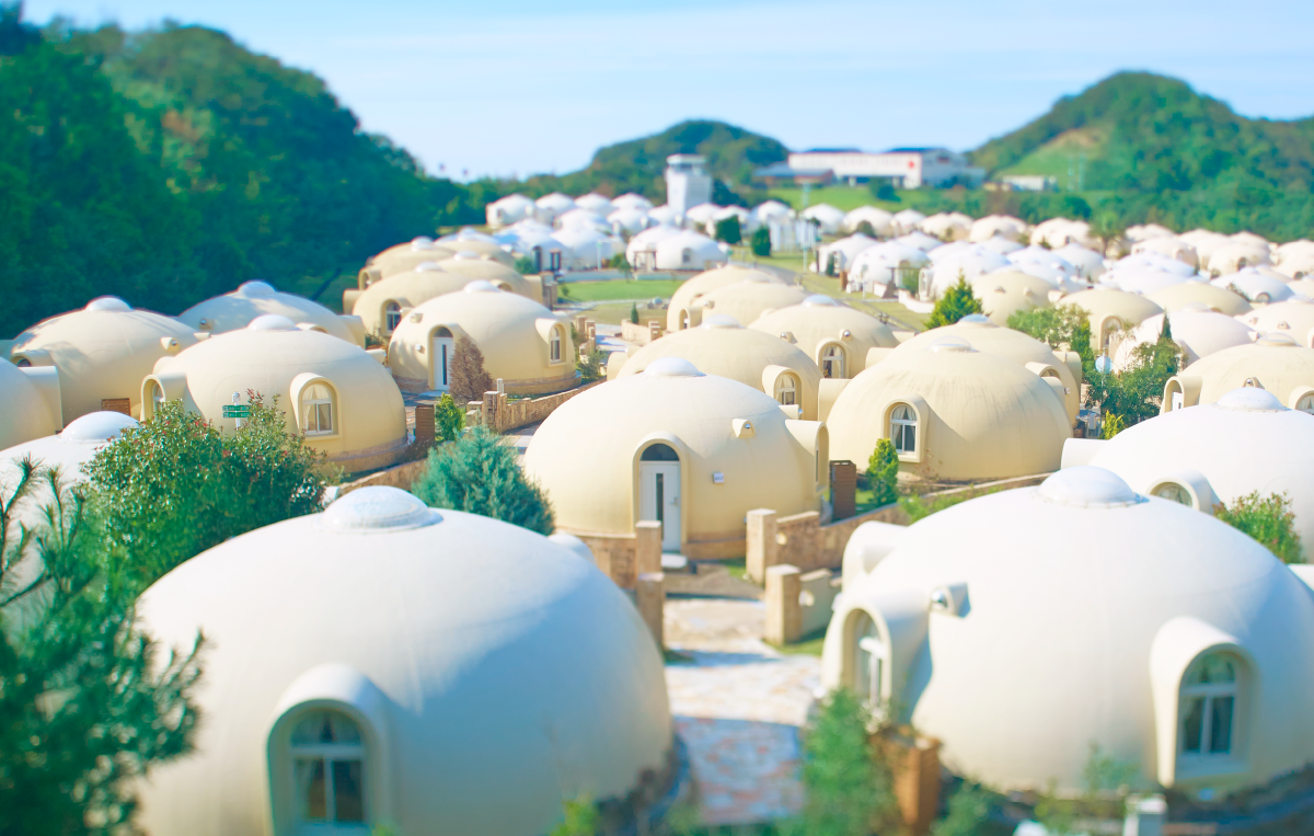 簡直像住在棉花糖裡 和歌山TORETORE PARK夢幻住宿